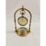 Antique-Nautical-Victorian-London-Brass-Table-Top-Decor-Clock-With-Compass1.jpg