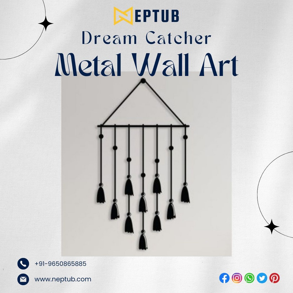 Catcher Metal Wall Art