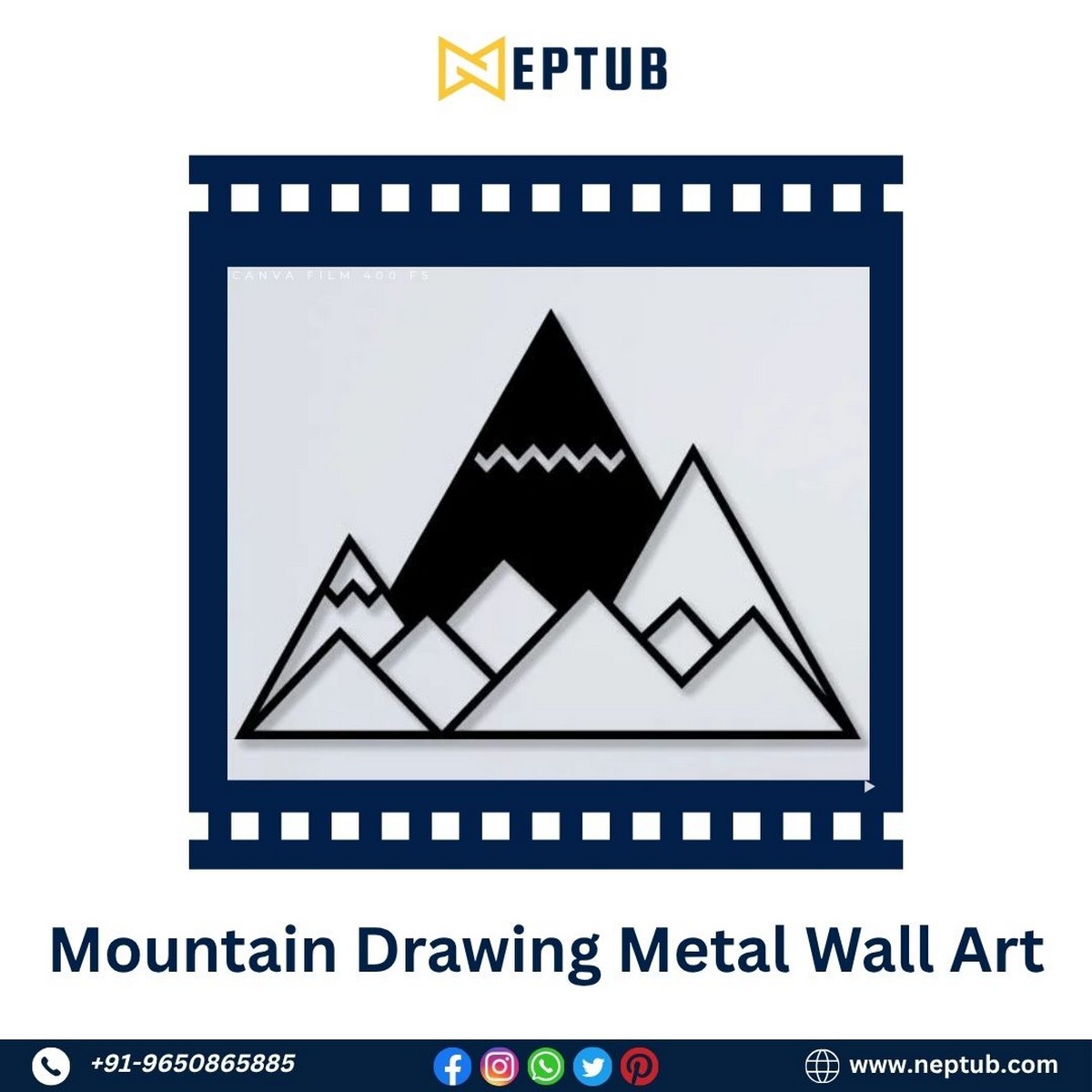 Drawing Metal Wall Art