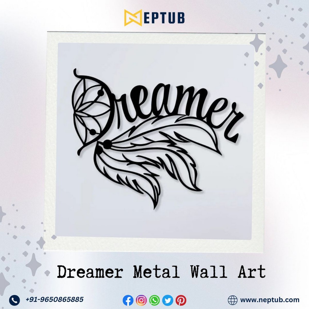 Dreamer Metal Wall Art