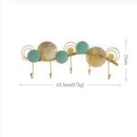 Golden-And-Green-Moire-Hook-Wall-Decor.jpg