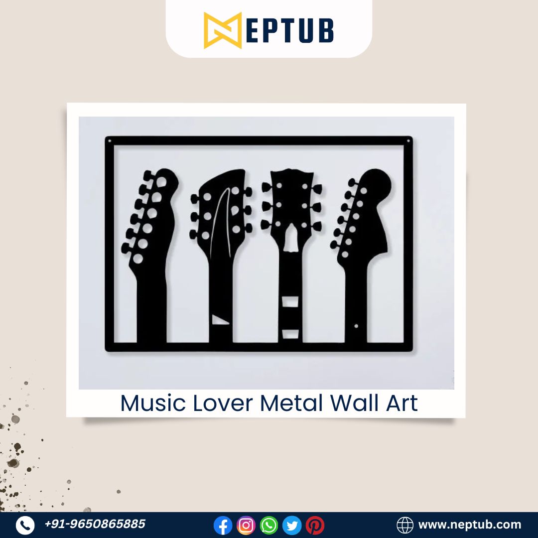 Music Metal Wall Art