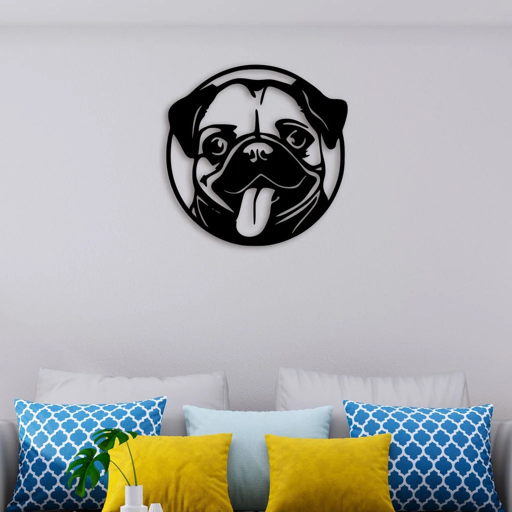 Pug-Face-Metal-Wall-Art4