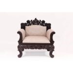 Royal-Carved-Teak-Wood-Single-Seater-Sofa 4.jpg