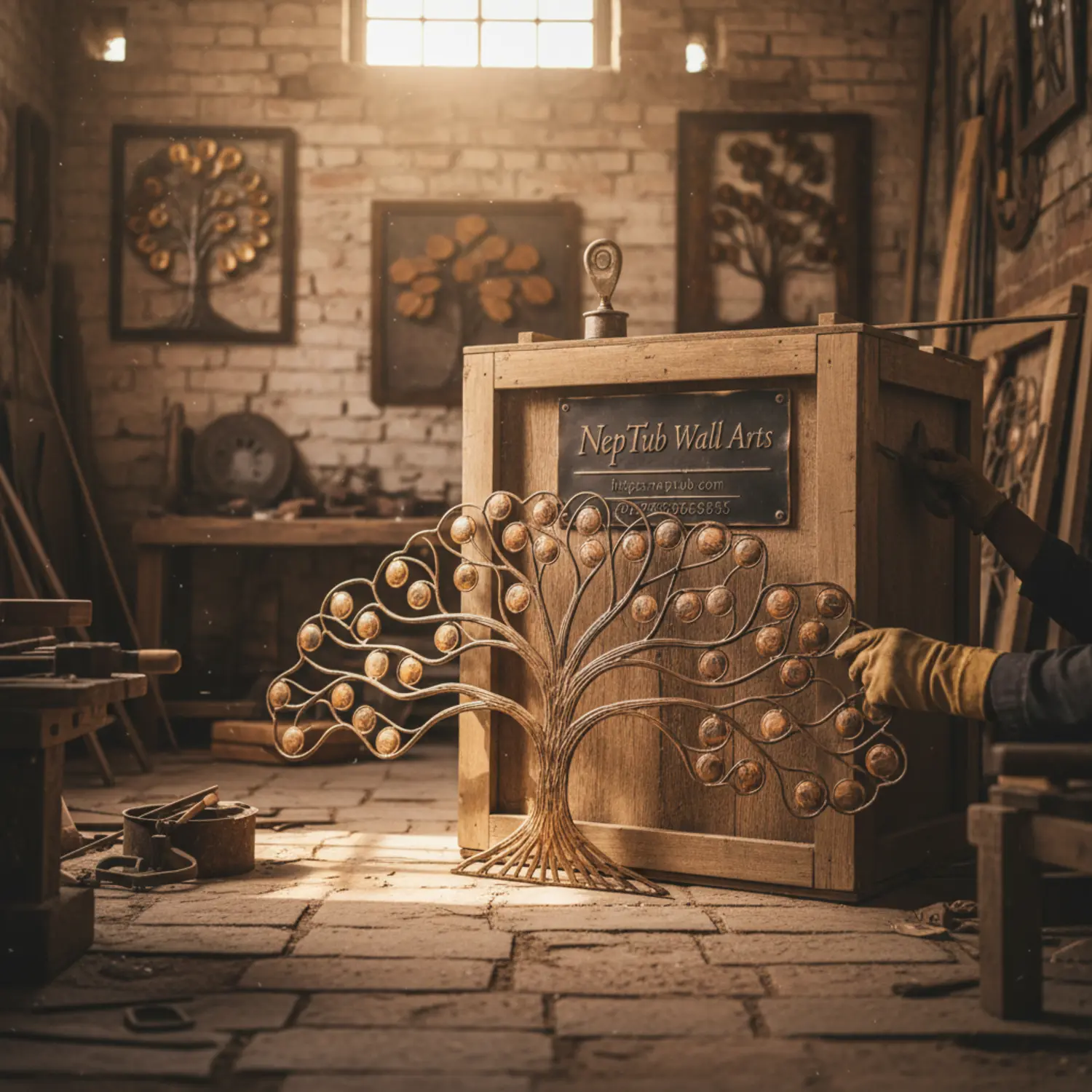 Rustic Metal Wall Arts