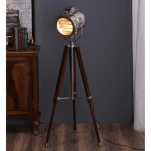Silver-Stainless-Steel-Made-Standing-Spotlight-With-Wooden-Tripod.png