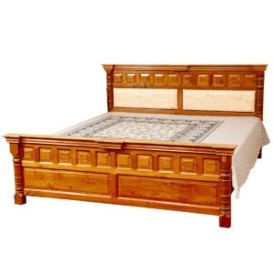 Stylish-Teak-Wood-Bed-In-Light-Brown-Finish.jpg