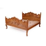 Stylish-Teak-Wood-Light-Brown-Finish-Bed1.jpg