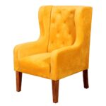 Stylish-Yellow-Classic-Winged-Chair1.jpg