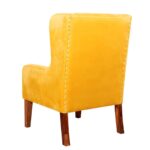 Stylish-Yellow-Classic-Winged-Chair3.jpg