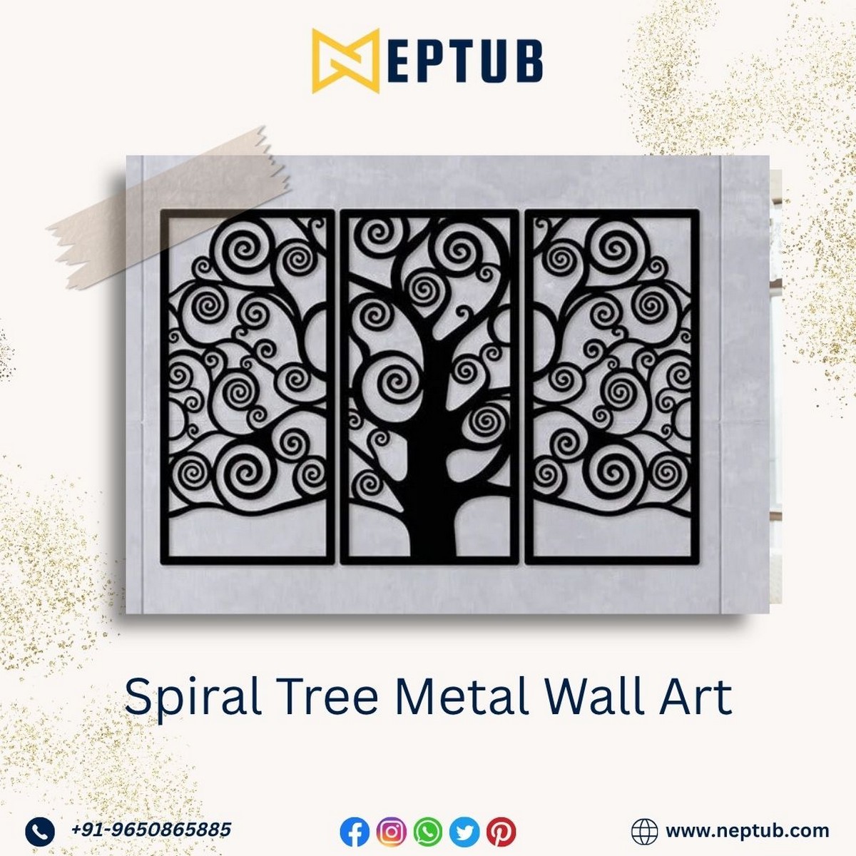 Tree Metal Wall Art