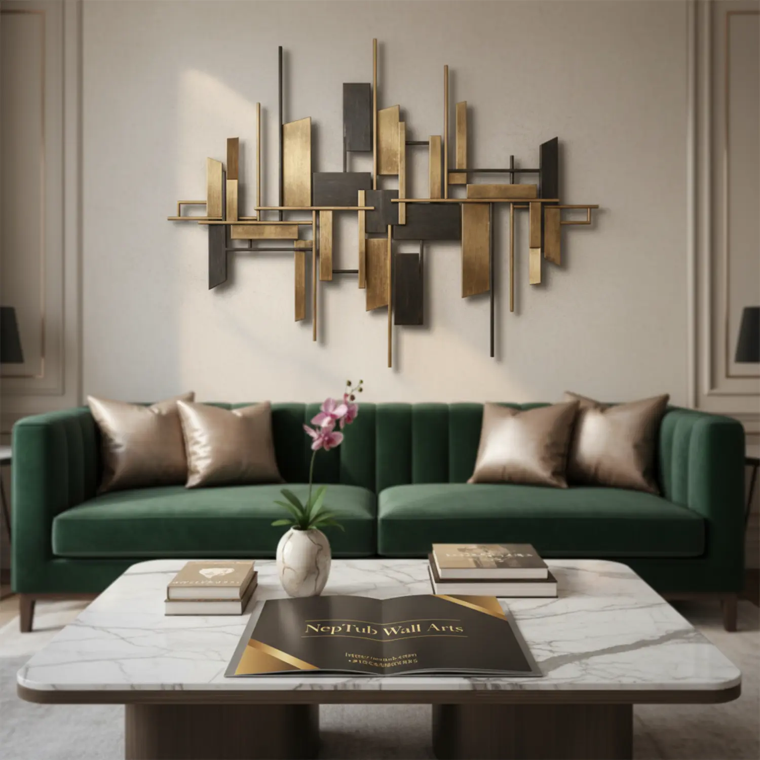 Luxury Metal Wall Art