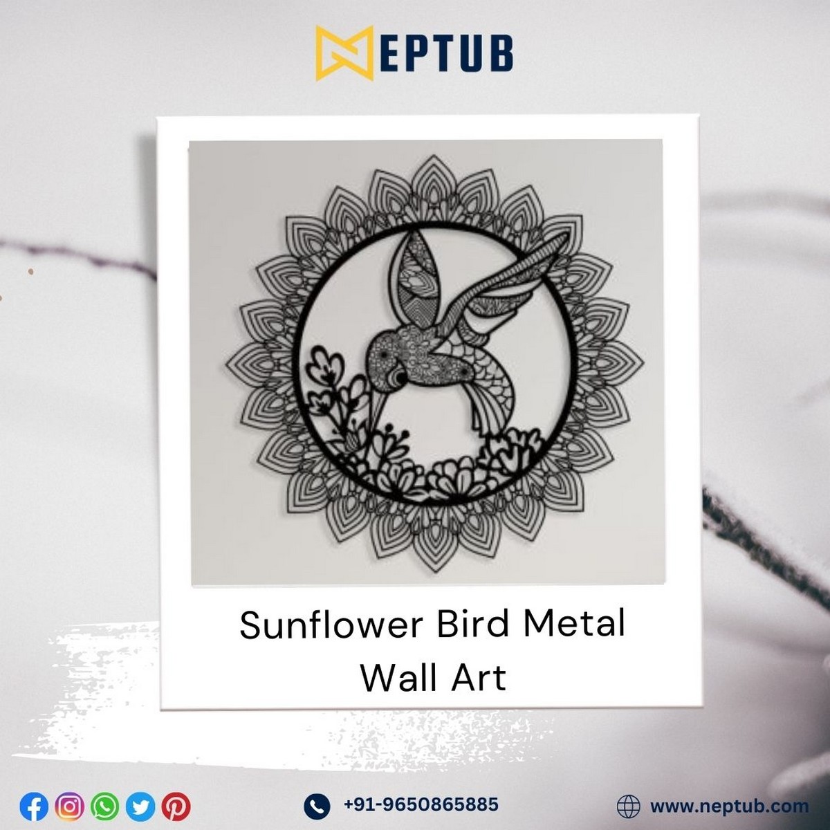 Bird Metal Wall Art