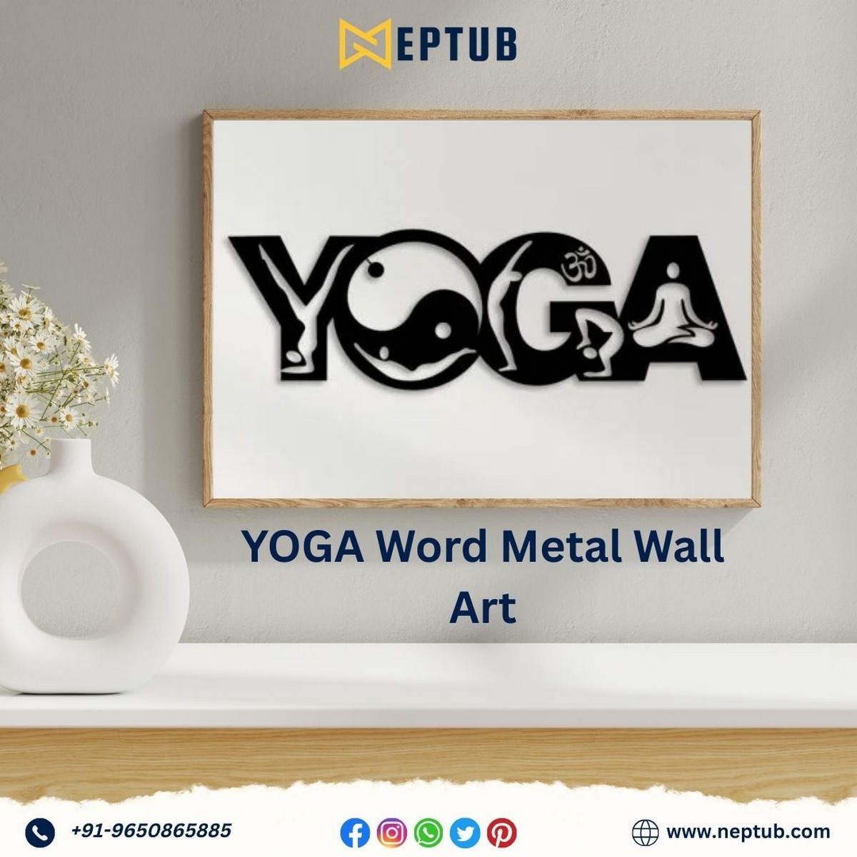 Word Metal Wall Art