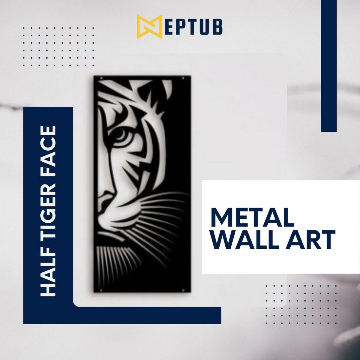 Face Metal Wall Art