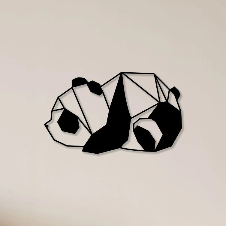Panda-Metal-Wall-Art1