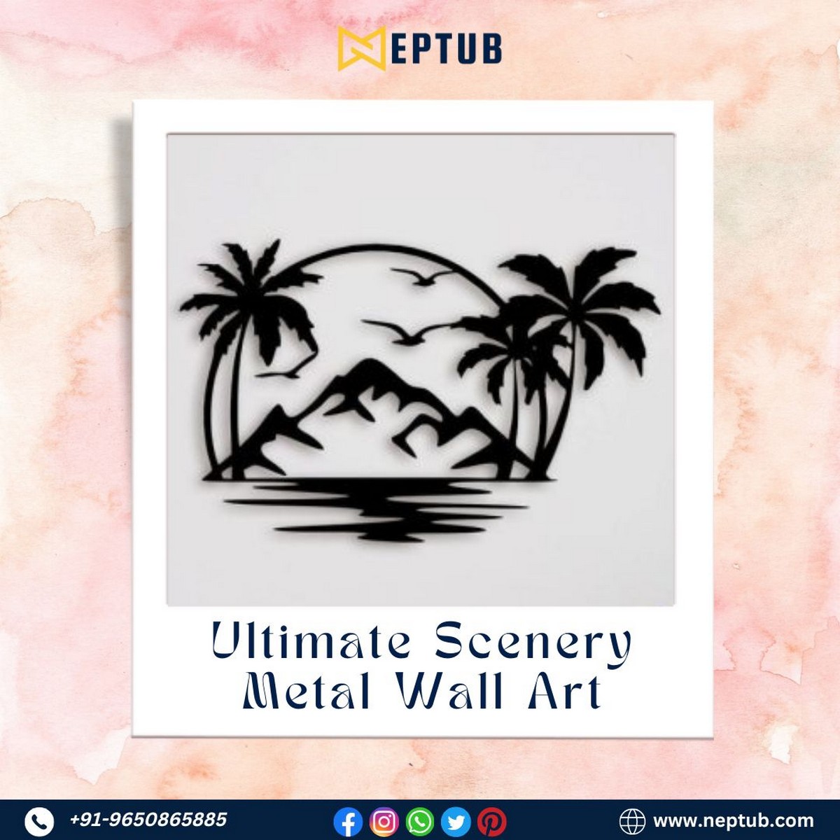 Scenery Metal Wall Art