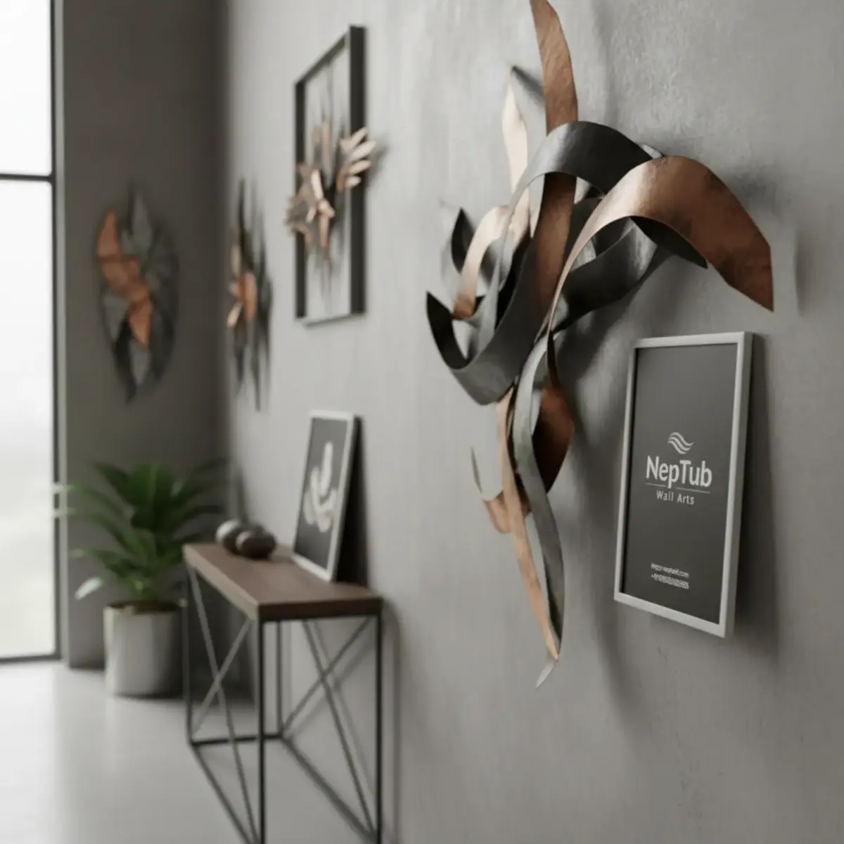 metal-wall-arts-hall-decoration